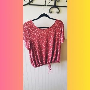 Rewind Cinched Crop Top